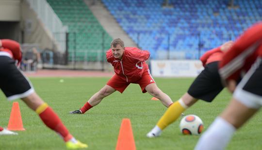 «Арсенал» провел первую тренировку